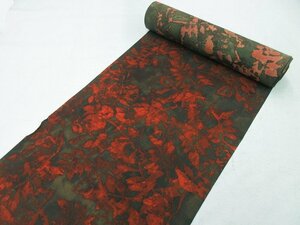 inagoya◆お仕立ても可能！◆新品【小紋着尺】正絹 着物 生地 反物 未使用品 kimono fabrics C1616ab