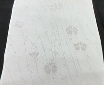 inagoya◇涼しい透け感◇未使用【襦袢反物】着物 ポリエステル 生地 新品 kimono fabrics z2955fk_画像2