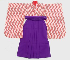 inagoya# Taisho роман способ! симпатичный hakama .[ для девочки кимоно + hakama + нижняя рубашка комплект ] стрела . одноцветный hakama 3 лет .. б/у "надеты" возможно .... тоже y4803gr