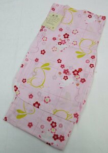 inagoya* mail service free shipping * summer . taking before others! part shop put on also [6~7 -years old for * girl yukata ] size 120 lovely cotton cheap used yukata for kids z3583