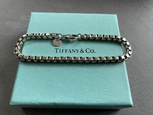 ティファニー ベネチアンリンク ブレスレット 925刻印 シルバー TIFFANY Co 