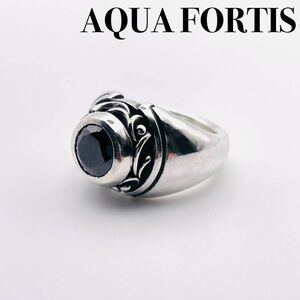 美品 AQUA FORTIS アクアフォーティス アクアフォルティス リング