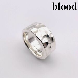 シルバーアクセサリー ブランド blood ブラッド ハンマートーンリング