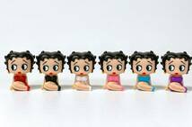 ベティちゃん ミニマスコット　Betty Boop ブープ フィギュア 人形ドール オブジェ置物 ソフビ 店舗ディスプレイ ガチャ食玩 新品未開封_画像2