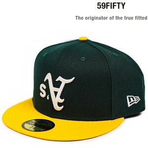 3536 MLB オークランド アスレチックス Oakland Athletics 野球帽子 NEWERA ニューエラ キャップ