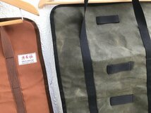 ★　【現状渡し】　秀岳荘　ログトート　２点　まとめて　アウトドア　キャンプ　ＢＡＧ　収納　camp　ケース_画像7