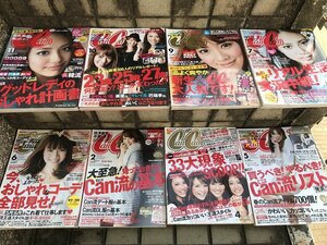 ★　【現状渡し】　ｃａｎｃａｍ　キャンキャン　雑誌　2011年　8冊　まとめて　徳澤直子　西山茉希　蛯原友里　押切もえ　山田優　美脚