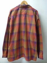 ◆BEAMS ビームス 22fw　XL オンブレ　チェック イージー　フィット シャツ サイズXL 美品_画像2