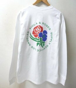◆VIOLA & ROSES ビオラアンドローゼス 新品タグ付　VIOLA&ROSES クラシック ロングスリーブ Tシャツ ロンT CLASSIC L/S TEE T-Shirt