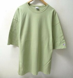 ◆champion チャンピオン XL REVERSE WEAVE リバースウイーブ オーバーサイズ Tシャツ グリーン系 サイズXL