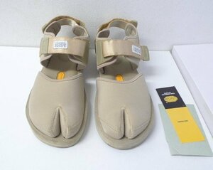 ◆SUICOKE BITA-V スイコック 足袋デザイン サンダル ベージュ サイズ9　27cm 箱完備