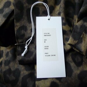 ◆Rottweiler ロットワイラー 24ss 新品タグ付き レオパード オープンカラー 半袖 シャツ サイズM 定価２４２００円の画像3