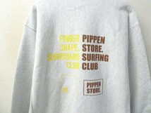 ◆PIPPEN STORE × FINGER SHAPE 美 希少 ロゴPFプリント クルーネック スウェット サイズXXL ROUGH AND RUGGED （ラフアンドラゲッド_画像4