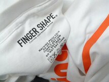 ◆◆rough and ragged FINGER SHAPE XL 美品 ロゴ フィンガーシェイプ 長袖　ロンT Tシャツ サイズXL_画像4
