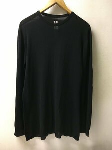 ◆国内正規 rick owens リックオウエンス 20ss サマー ライト ニット カットソー　シャツ 美 黒 希少 RU20S7627-C ONESIZE