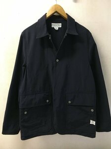 ◆SASSAFRAS ササフラス FALL LEAF JACKET フォールリーフ 60/40 クロス ジャケット サイズM NAVY 日本製