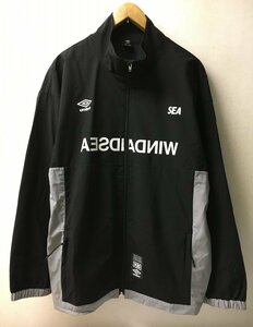 ◆UMBRO アンブロ XL 美品 WIND AND SEA ウィンダンシー Wind breaker jacket トラック ジャケット サイズXL