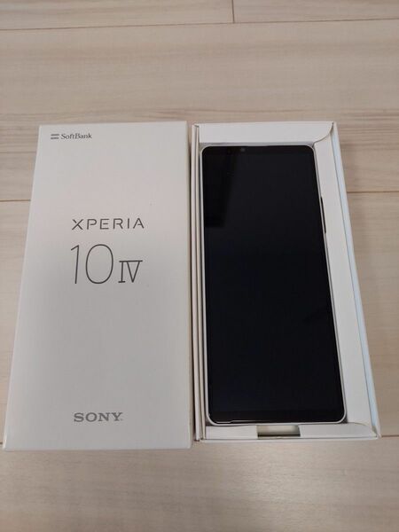 【美品】Xperia10 IV ホワイト 128GB SoftBank