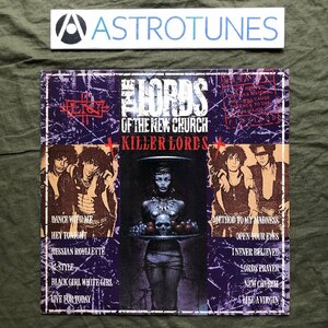 美盤 良ジャケ 激レア 1986年 米国盤 Lords Of The New Church LPレコード Killer Lords English/American gothic rock group
