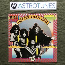 傷なし美盤 両面マト111 1976年 国内盤 キッス Kiss LPレコード 地獄のさけび Hotter Than Hell メタル Parasite Got To Choose_画像1