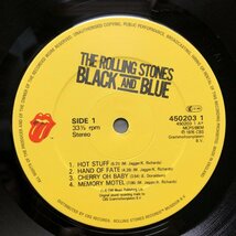 傷なし美盤 英国 本国盤 ローリング・ストーンズ Rolling Stones LPレコード Black And Blue: Ronnie Wood, Ian Stewart, Charlie Watts_画像6