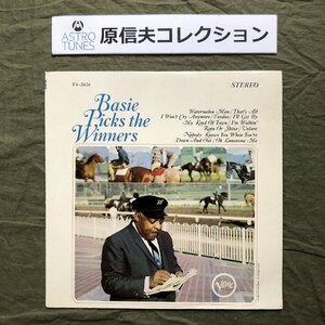 原信夫Collection 傷なし美盤 1965年 V6-8616 stereo 米国 本国オリジナルリリース盤 Count Basie LPレコード Basie Picks The Winners