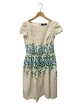 エムズグレイシー Flower pattern Embroidery Dress 911307 ワンピース 38 ベージュ IT47LRIVDRQS_画像1