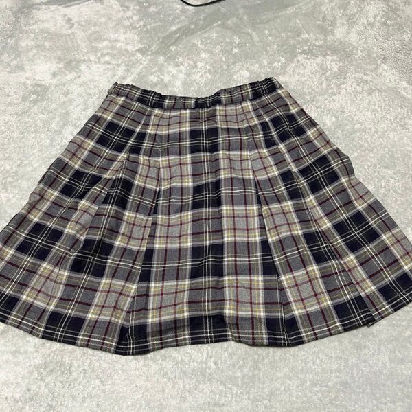 THE Scotch HOUSE スカート スクール プリーツスカート チェック柄 150A