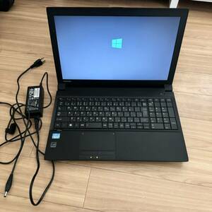 dynabook Satelite B553 2013年夏モデル ブラック 電源アダプター付き 通電確認済み ノートPC 東芝