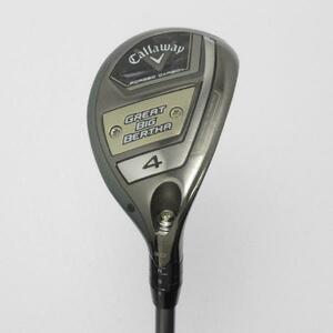 キャロウェイゴルフ BIG BERTHA GREAT BIG BERTHA(2023) ユーティリティ Fujikura MC 80 for Callaway 【U4】 シャフト：Fujikur・・・