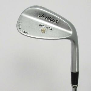 中古クラブ 中古ゴルフクラブ クリーブランド Cleveland Golf 588 RTX CHROME ウェッジ Dynamic Gold 【52-10】 シャフト：Dynamic Gold