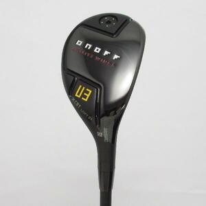 オノフ KURO オノフ KURO ウイングス ユーティリティ ONOFF CBT：624I 【U3】 シャフト：ONOFF CBT：624I