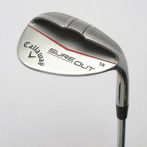 キャロウェイゴルフ SURE OUT SURE OUT ウェッジ KBS WEDGE 【58】 シャフト：KBS WEDGE