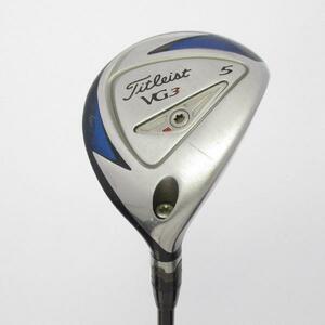 タイトリスト VG3 VG3F(2014) フェアウェイウッド Titleist VGF 【5W】 シャフト：Titleist VGF