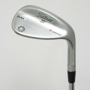 タイトリスト Vokey Vokey SM6 ツアークローム S GRIND ウェッジ Dynamic Gold 【56-10】 シャフト：Dynamic Gold