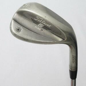 タイトリスト Vokey ボーケイデザイン SM7 BS ウェッジ スチールシャフト 【58-08】 シャフト：スチールシャフト