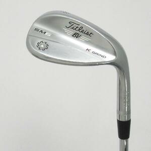 タイトリスト Vokey Vokey SM6 ツアークローム K GRIND ウェッジ Dynamic Gold 【58-12】 シャフト：Dynamic Gold