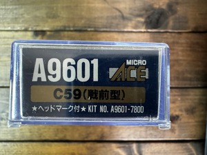 MICROACE C59形蒸気機関車（C59-42号機 「あさかぜ」ヘッドマーク付属）A9601