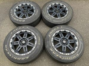 RAYS DAYTONAアルミホイール☆エクストレイル等☆16インチ☆7J☆off+35☆PCD114.3☆5H＆GOODYEAR EAGLE#1 NASCAR☆215/65R16☆2021年製造