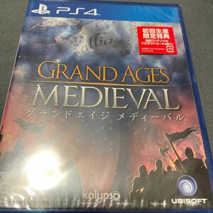 PS4ソフト グランドエイジ メディーバル　Grand Ages Medieval ～　UBISOFT 新品未開封