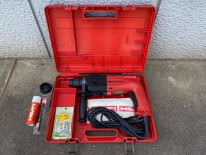  HILTI・ヒルティ・ロータリハンマードリル・TE10 AC100Vコード式　中古品（傷や汚れあり）