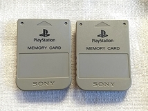 【即決】PS SONY メモリーカード 2個セット_画像1