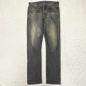 PLST плюс Tepra стерео Denim брюки джинсы стрейч винтажная обработка распорка Denim женский 28 дюймовый M размер соответствует 