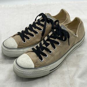 CONVERSE Converse canvas all Star shoes sneakers low cut sneakers beige 27cm men's ALLSTAR