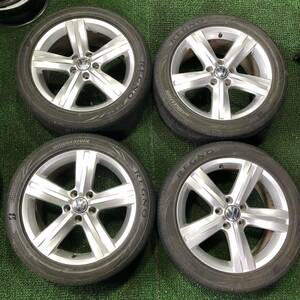 AE759-405 VW ブリヂストン REGNO GR-X II 235/45R17 94W フォルクス ワーゲン 純正 17X7.5J +47 112 5穴 【4本】パサート ヴァリアント 等