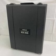 春227☆【現状品】National ナショナル カセットデッキ RX-A15ラジカセ AM/FM ラジオ 録音 オーディオ機器 レトロ 本体のみ ☆_画像10