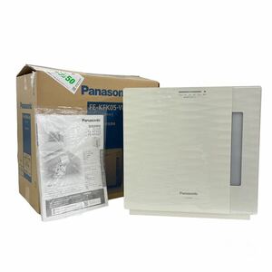 春247☆【通電確認済】Panasonic パナソニック 気化式加湿器 FE-KFK05 ホワイト 2014年製 タンク容量4.2L 木造和室8.5畳 洋室14畳 ☆