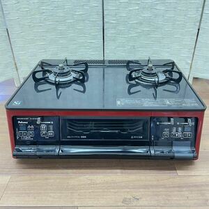  spring 265*[ present condition goods ]Palomaparoma grill attaching table portable cooking stove PA-A91WCR-L Grand shef city gas 2015 year made left a little over fire gas-stove *