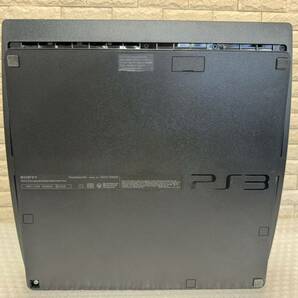 三614☆【通電確認済】PlayStation3 120GB チャコールブラック PS3本体 CECH-2000A コントローラー付き☆の画像7