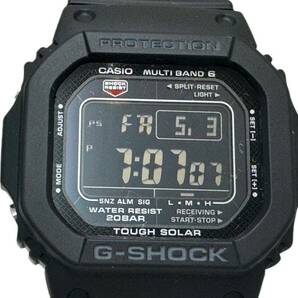 三628☆【動作品】カシオ CASIO G-SHOCK GW-M5610U-1BJF 電波ソーラー腕時計 イルミネーター ジーショック ブラック☆の画像1